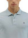 MEN&#39;S REGULAR FIT POLO NECK SOLID T-SHIRT