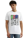 MEN&#39;S RELAXED ROUND NECK GRAPHIC PRINT T-SHIRT