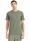MEN&#39;S RELAXED FIT ROUND NECK SOLID T-SHIRT
