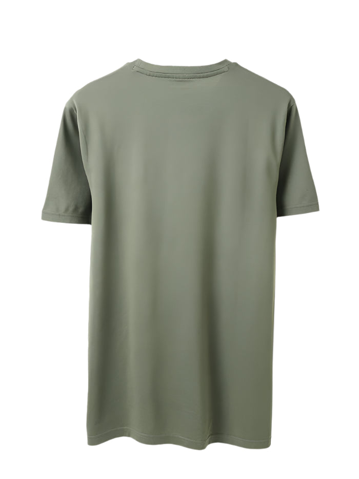 MEN&#39;S RELAXED FIT ROUND NECK SOLID T-SHIRT