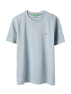 MEN&#39;S REGULAR FIT ROUND NECK SOLID T-SHIRT