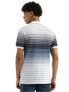MEN&#39;S REGULAR POLO NECK STRIPED T-SHIRT