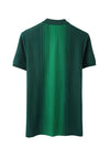 MEN&#39;S REGULAR FIT POLO NECK STRIPED T-SHIRT