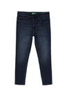 MEN&#39;S SOLID LOW CROTCH FIT JEANS