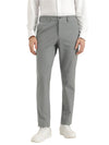 MEN&#39;S SOLID SLIM FIT TROUSERS
