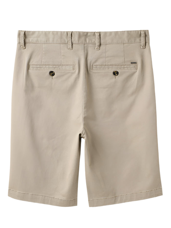 MEN&#39;S SOLID SLIM FIT CHINO SHORTS