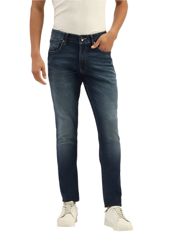 MEN'S SOLID SLIM FIT JEANS