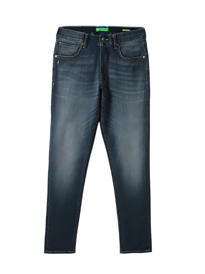 MEN&#39;S SOLID SLIM FIT JEANS