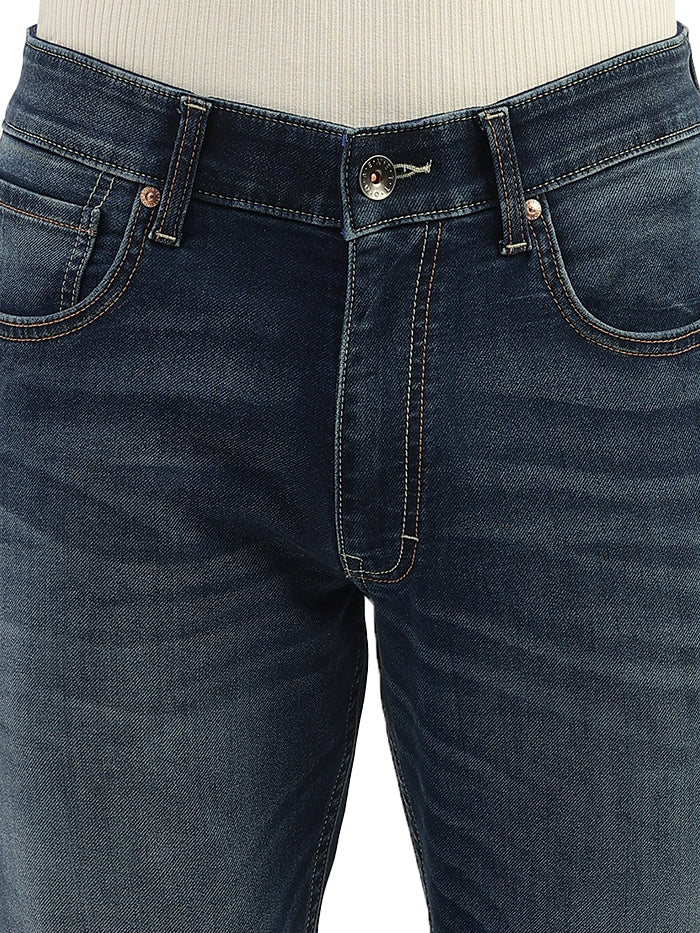 MEN&#39;S SOLID SLIM FIT JEANS