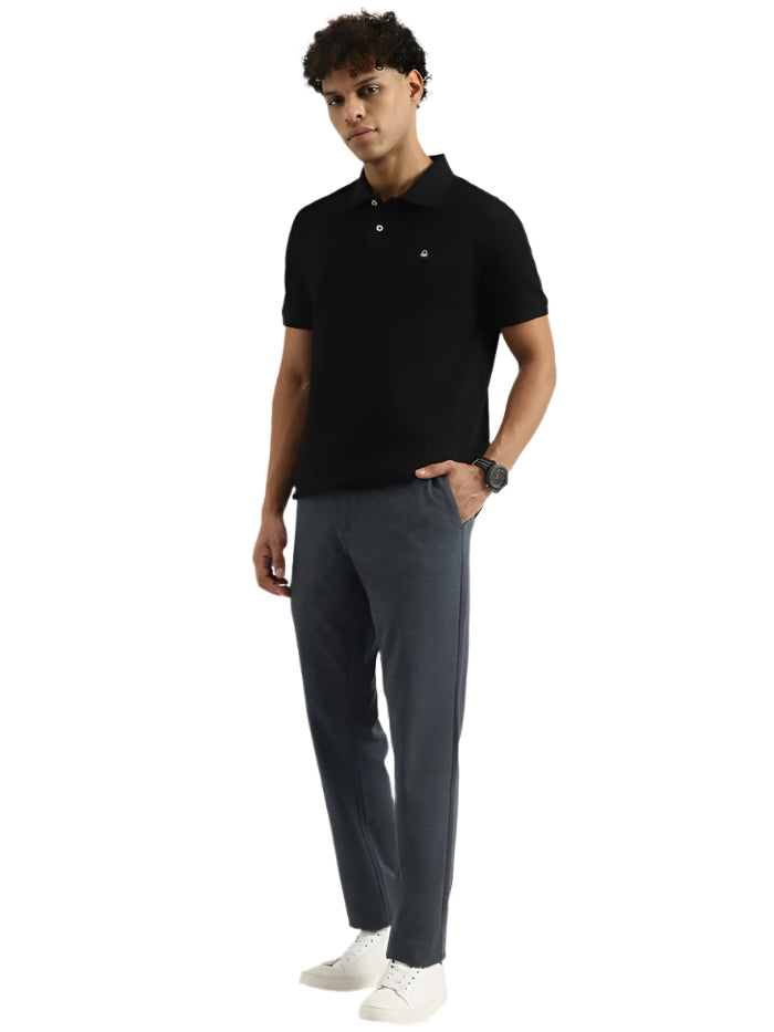 MEN&#39;S SOLID RELAXED TROUSER
