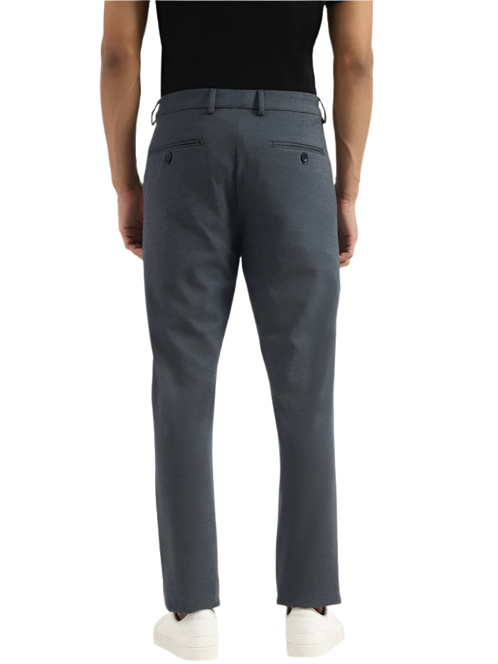 MEN'S SOLID RELAXED TROUSER