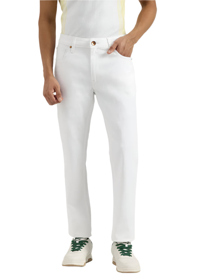 MEN'S SOLID SKINNY JEANS