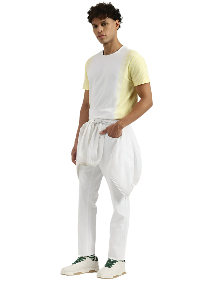 MEN&#39;S SOLID SKINNY JEANS