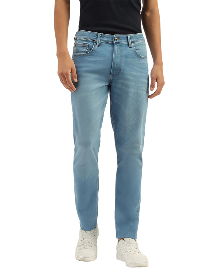 MEN'S SOLID SLIM FIT JEANS