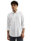 MEN&#39;S REGULAR SPREAD COLLAR SOLID SHIRT