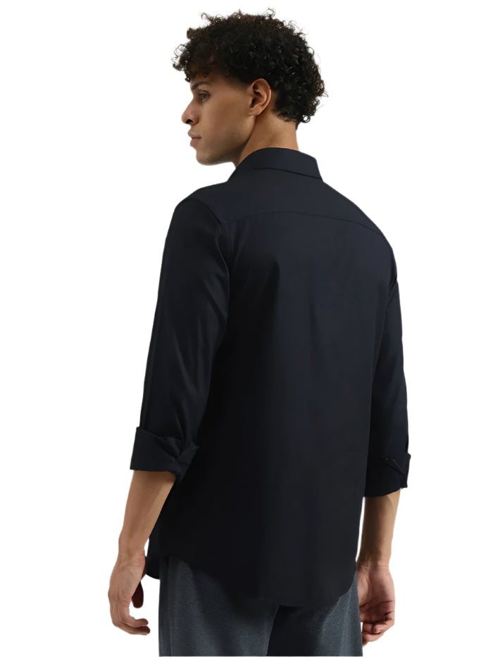 MEN'S REGULAR SEMI-CUTAWAY PRINTED SHIRT