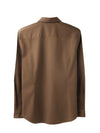 MEN&#39;S SLIM FIT SPREAD COLLAR SOLID SHIRT