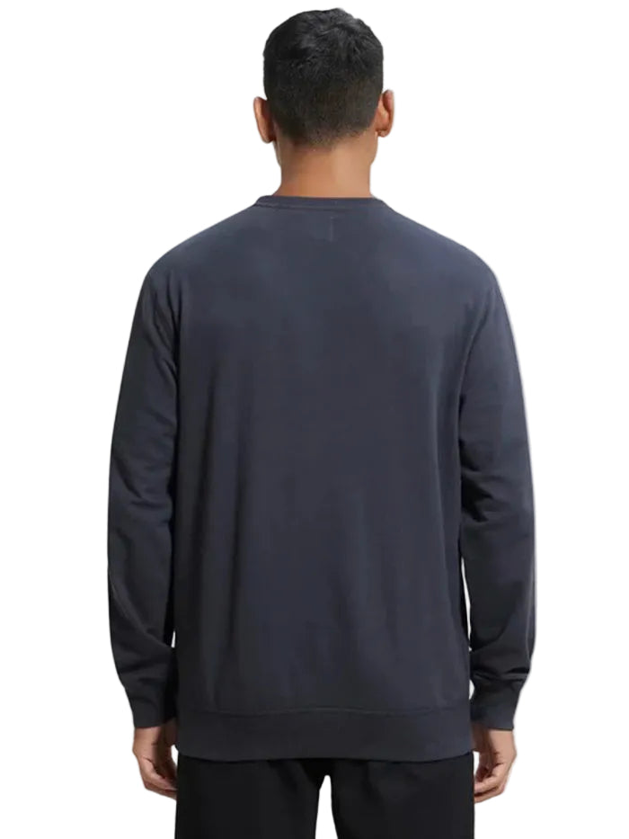 Men's Super Combed Cotton French Terry Solid Sweatshirt - Graphite
