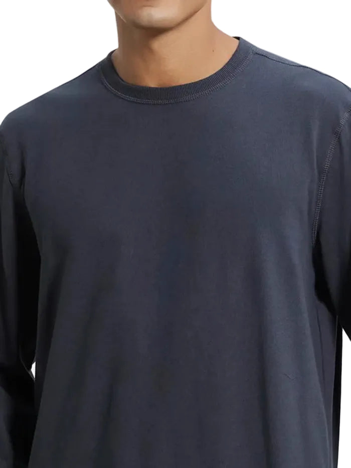 Men's Super Combed Cotton French Terry Solid Sweatshirt - Graphite