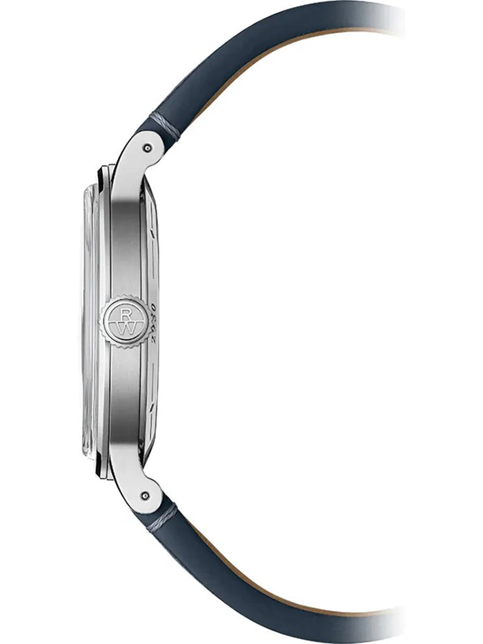 RAYMOND WEIL MILLESIME MEN'S AUTOMATIC SMALL SECONDS BLUE BRACELET WATCH