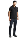 Men&#39;s Half Sleeve Black Polo T-Shirt