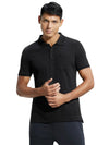 Men&#39;s Half Sleeve Black Polo T-Shirt