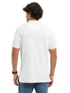 Men&#39;s Half Sleeve White Polo T-Shirt