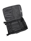Precursor Black Expandable 8-Wheel Suitcase with TSA Lock it luggage