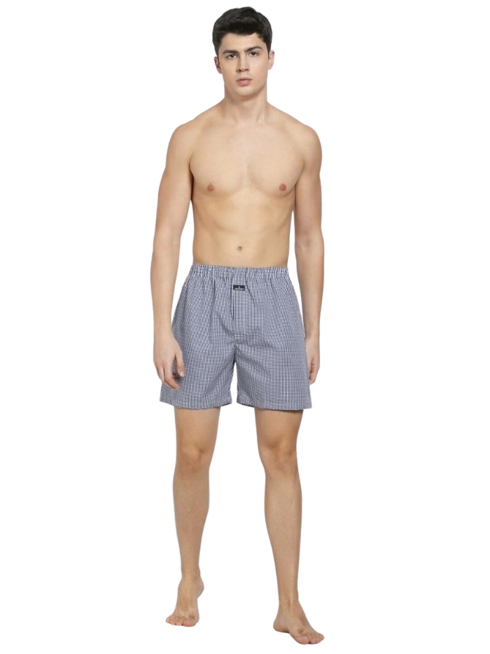 Men's Assorted Checks Boxer Shorts