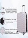 it luggage Cushion Lux Silver Trolley Bag