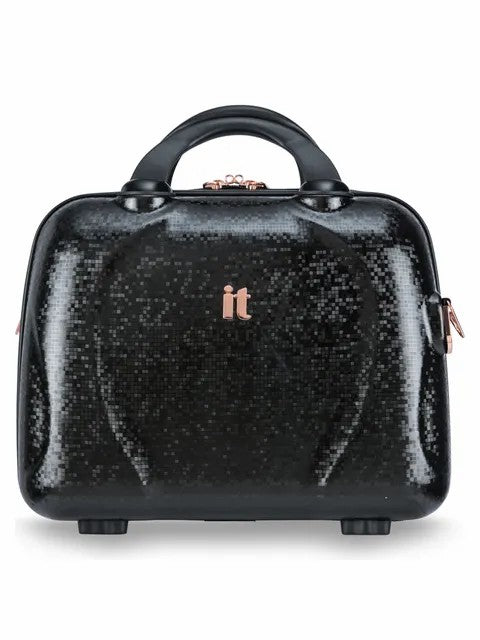it luggage Black Solid Vanity Kit