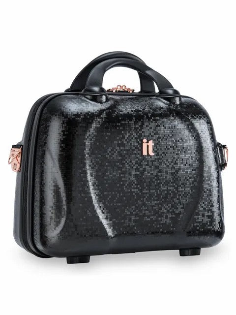 it luggage Black Solid Vanity Kit