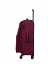 Precursor Dark Red Expandable 8-Wheel Suitcase with TSA Lock it luggage