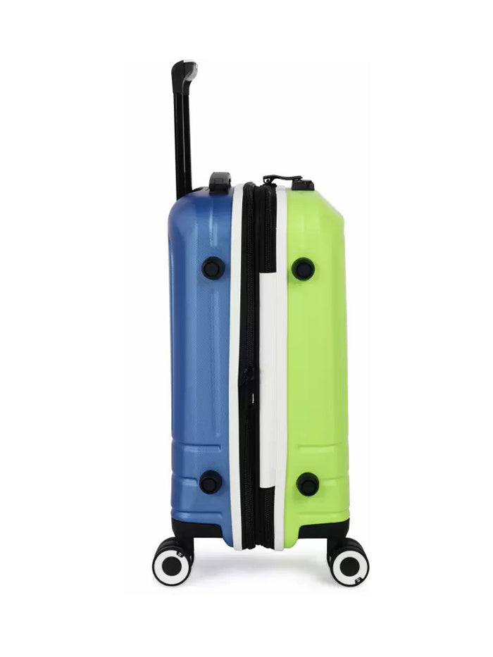 it luggage Convolved Blue Lime