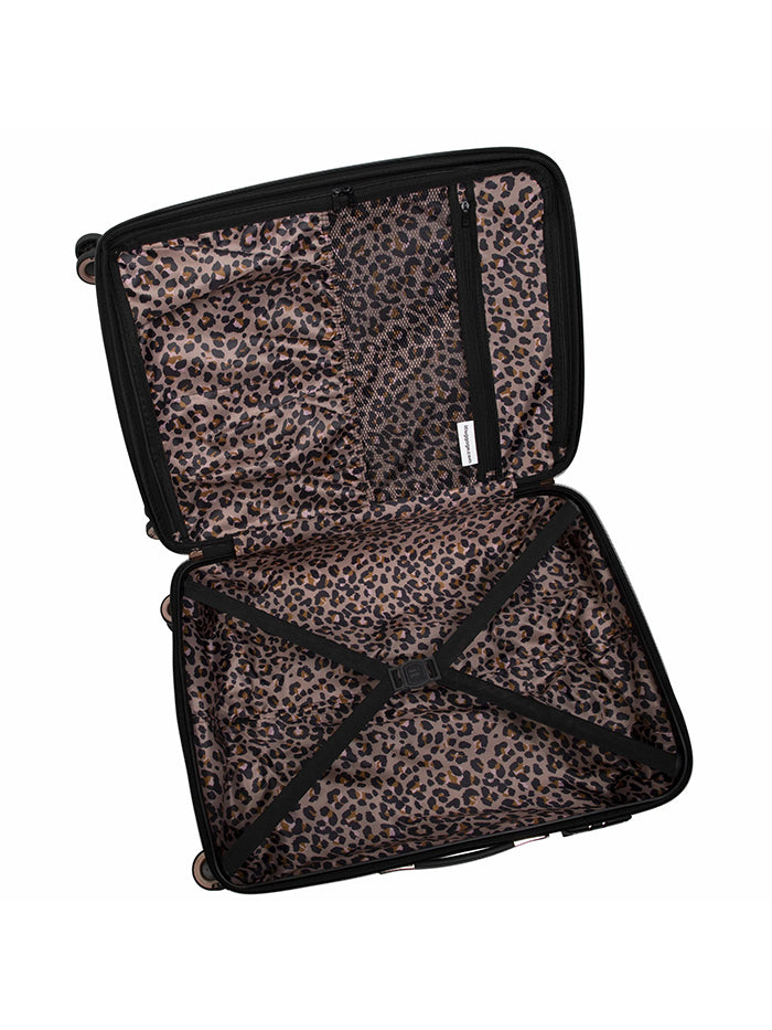 it luggage Glitzy Metallic Rose Gold