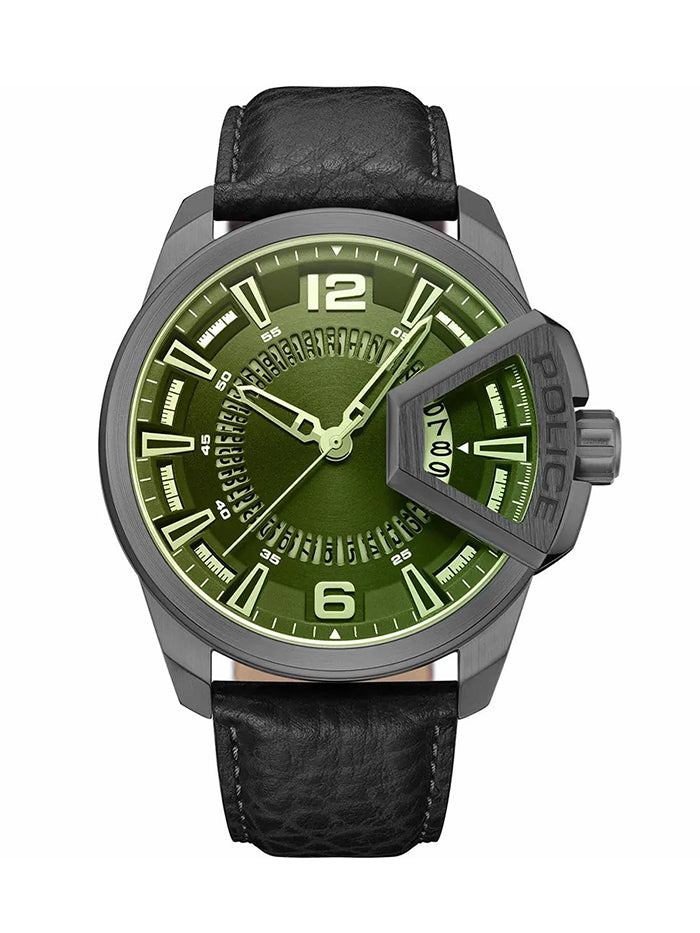 Police Underlined Men's Watch