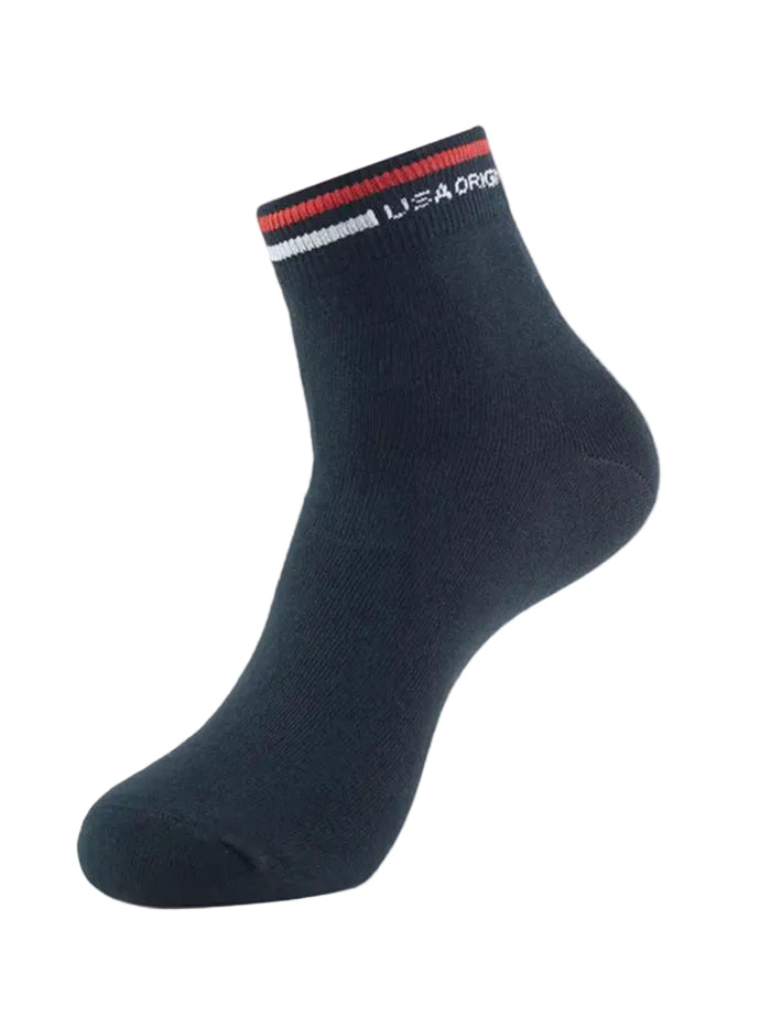 Compact Cotton Elastane Stretch Ankle Length Socks with StayFresh Treatment