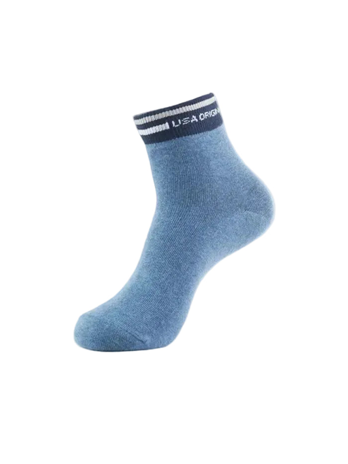 Compact Cotton Elastane Stretch Ankle Length Socks with StayFresh Treatment