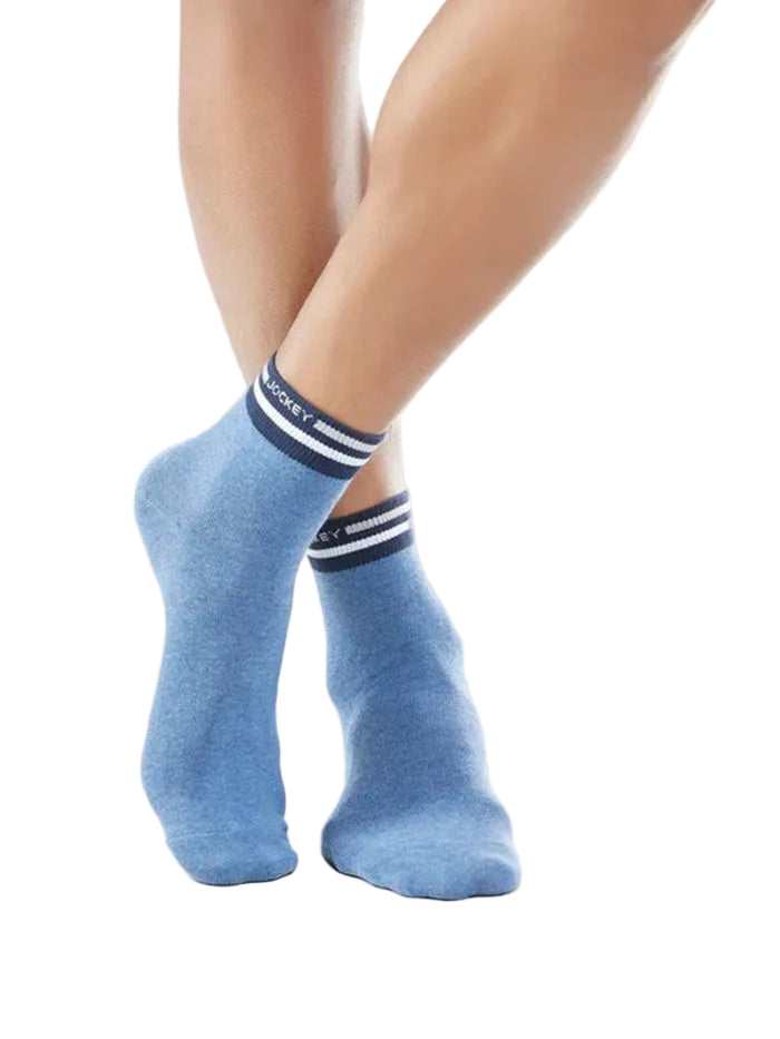 Compact Cotton Elastane Stretch Ankle Length Socks with StayFresh Treatment