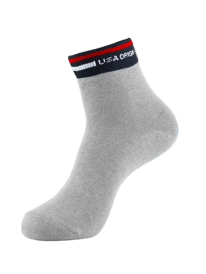 Compact Cotton Elastane Stretch Ankle Length Socks with StayFresh Treatment
