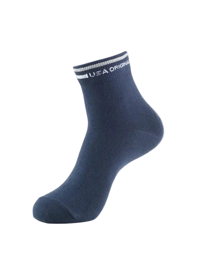 Compact Cotton Elastane Stretch Ankle Length Socks with StayFresh Treatment
