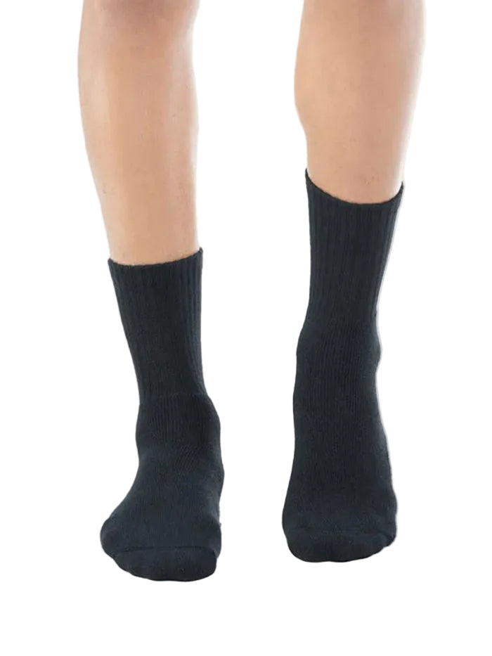 Compact Cotton Terry Crew Length Socks With StayFresh Treatment