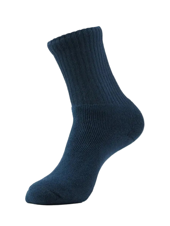 Compact Cotton Terry Crew Length Socks With StayFresh Treatment