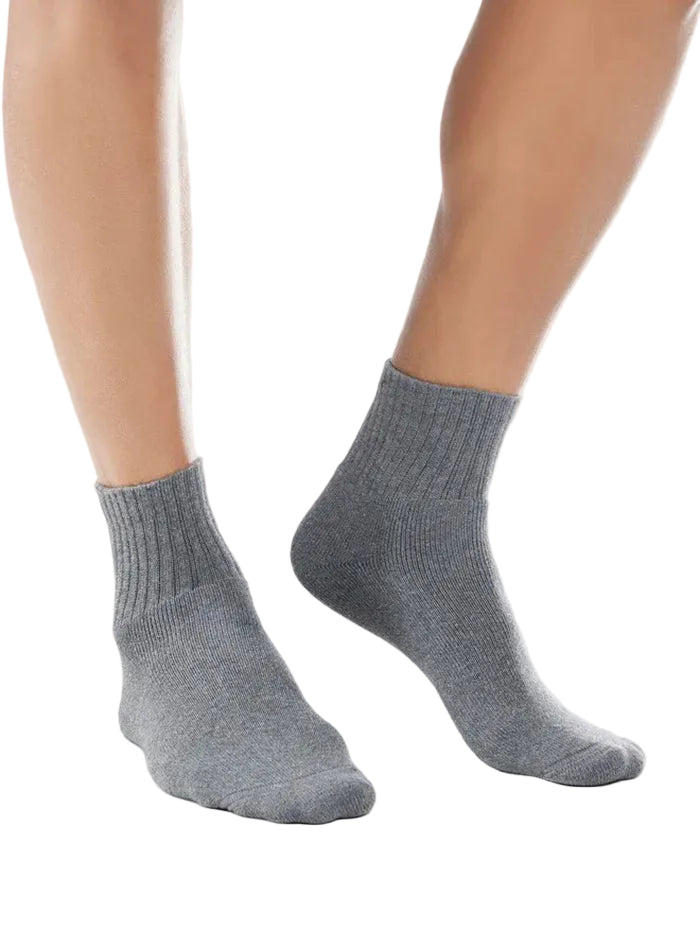 Compact Cotton Terry Ankle Length Socks With StayFresh Treatment