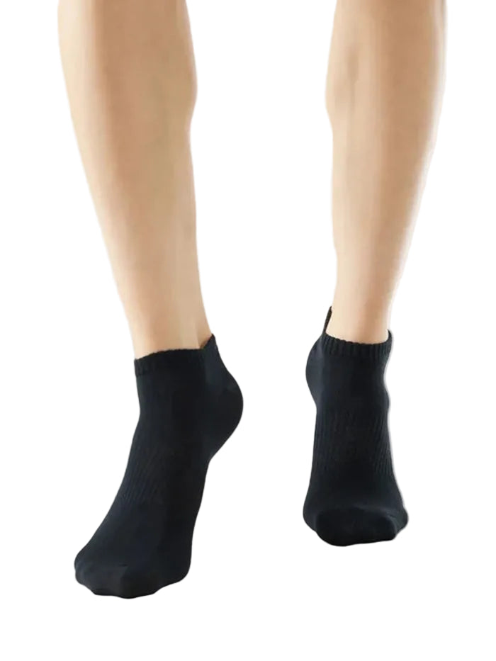 Compact Cotton Elastane Stretch Low Show Socks With StayFresh Treatment