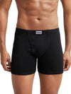 Men&#39;s Core Assorted Super Combed Cotton Rib Solid Boxer Brief with Ultrasoft and Durable Waistband