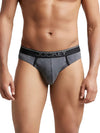 Men&#39;s Core Assorted Super Combed Cotton Rib Solid Brief with Ultrasoft Waistband