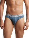 Men&#39;s Fashion Assorted Super Combed Cotton Rib Solid Brief with Ultrasoft Waistband