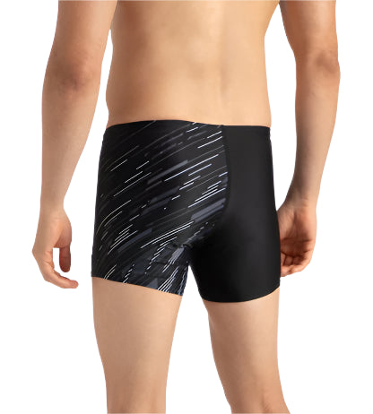 Men's Endurance 10 Hyperboom V Cut Aquashort - Black & Usa Charcoal (80973416899)