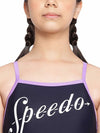 Speedo Junior Female Gala Logo Thin Strap Muscle Back - 811343P071